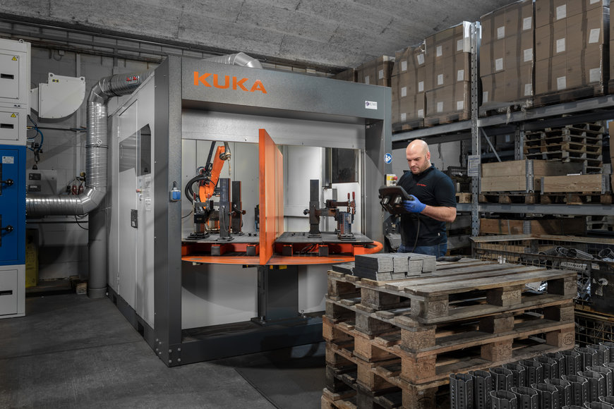 German Galvanizing Plant Invests in Compact KUKA Welding Cell to Boost Efficiency and Local Production